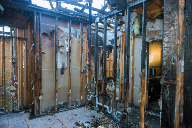 Professional Soot Cleanup technician working in East Helena, MT